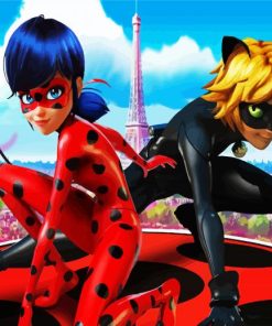 Miraculous Tales Of Ladybug And Cat Noir Paint By Number