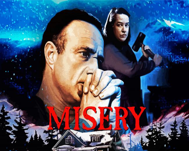 Misery Thriller Movie Poster Paint By Number