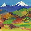 Mount Ararat by Saryan paint by numbers