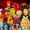 The Muppets Characters Paint By Number