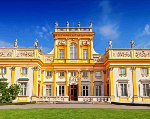 Museum of King Jan III s Palace At Wilanow Warsaw Paint By Number