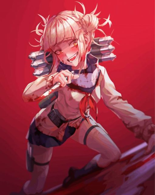 My Hero Academia Himiko Toga Paint By Number
