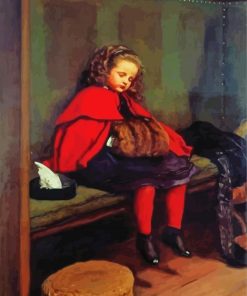 My Second Sermon by John Everett Millais paint by numbers