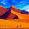 Namibia Desert Landscape paint by numbers