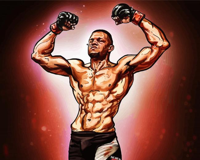 Nate Diaz Paint By Number