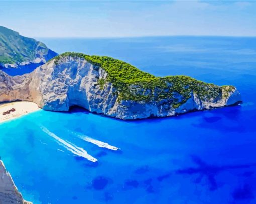 Navagio Zakynthos Paint By Number