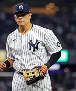 New York Yankees Baseballer Paint By Number