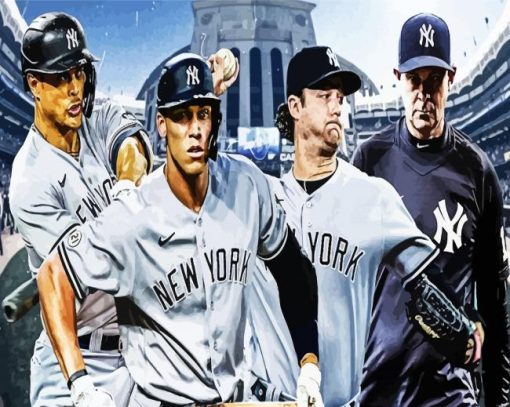New York Yankees Team Paint By Number