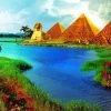Nile River Egypt paint by numbers