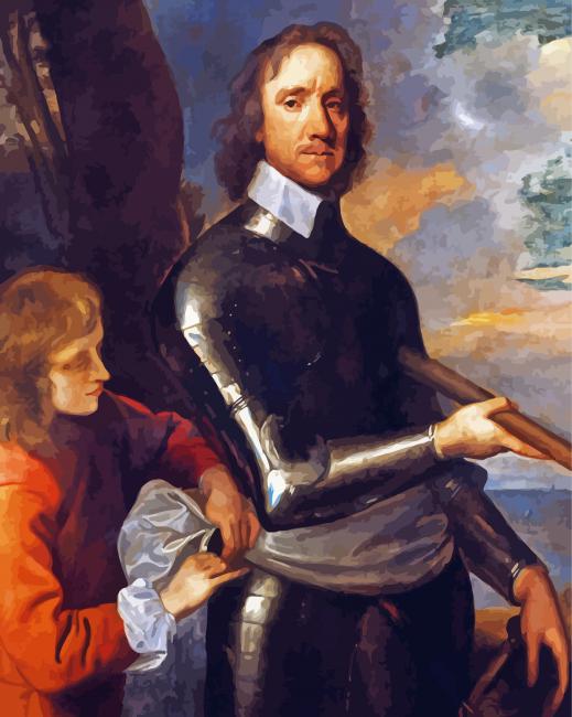 Oliver Cromwell PAINT BY NUMBERS