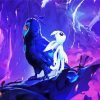 Ori and Kuro paint by numbers