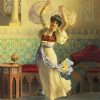 Oriental Woman Dancing paint by numbers