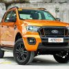 Orange Ford Ranger paint by numbers