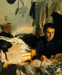 Padre Sebastiano By John Singer Sargent Paint By Number