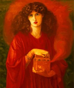 Pandoa Rossetti paint by numbers