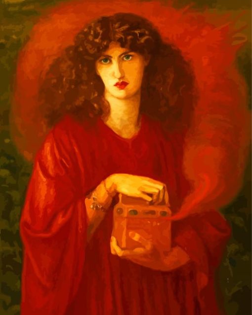 Pandoa Rossetti paint by numbers