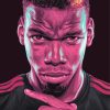 Paul Pogba Art Paint By Number
