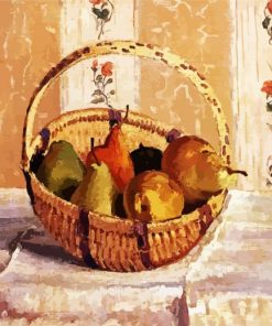 Pears and Apples Pissarro Art paint by numbers
