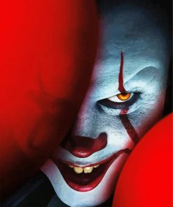 Pennywise Close Up paint by numbers