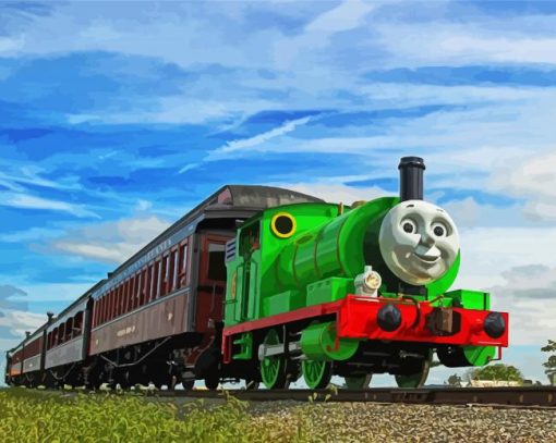 Percy Thomas And Friends Paint By Number