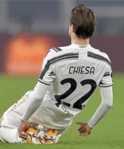 Player Federico Chiesa paint by numbers