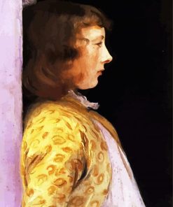 Portrait Of Dorothy Barnard paint by numbers