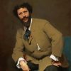 Portrait Of Carolus Duran By Sargent Paint By Number
