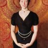 Portrait Of Isabella Stewart Gardner By John Singer Sargent Paint By Number