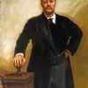 Portrait of Theodore Roosevelt by John Singer Sargent paint by numbers