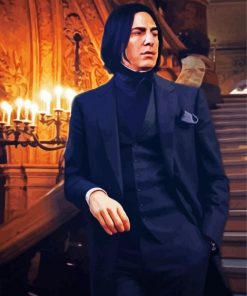Professor Severus Snape paint by numbers