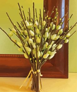 Pussy Willow Bouquet paint by numbers