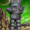 Robby Robot paint by numbers
