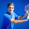 Roger Federer Swiss Tennis Player Paint By Number