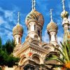 Russian Orthodox Church Sanremo paint by numbers