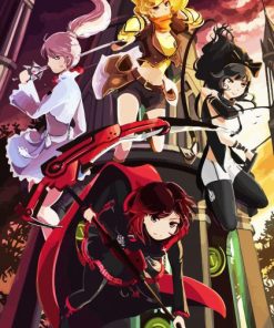 Rwby Anime Serie paint by numbers
