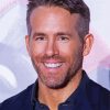 Ryan Reynolds paint by numbers