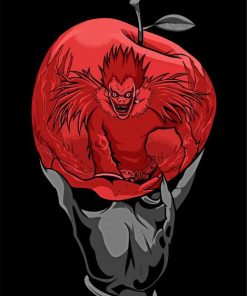 Ryuk Red Apple Paint By Number