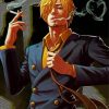 Sanji One Piece Anime paint by numbers