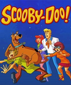 Scooby Doo Animated Movie paint by numbers