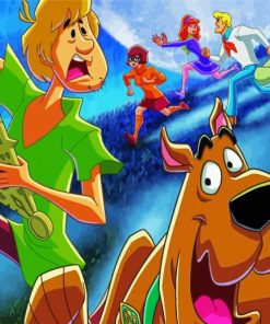 Scooby Doo Animation paint by numbers