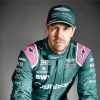 German Driver Sebastian Vettel Paint By Number