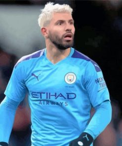 Sergio Agüero Paint By Number