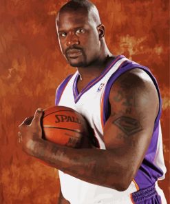 Shaq Basketball Player Paint By Number
