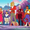 She Ra and the Princesses of Power Animation paint by numbers