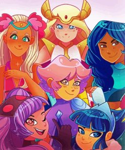 She-Ra and the Princesses of Power paint by numbers