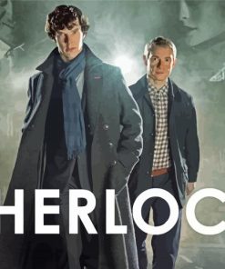 Sherlock TV Serie paint by numbers