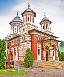 Sinaia Monastery Paint By Number