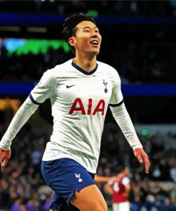 Son Heung Min Footballer Paint By Number