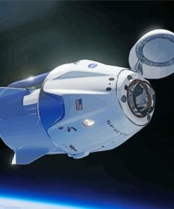 Spaceship NASA Paint By Number