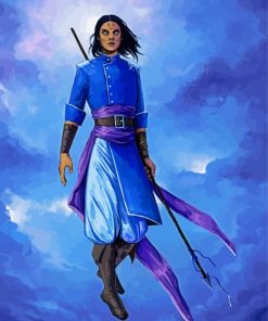 Stormlight Kaladin paint by numbers